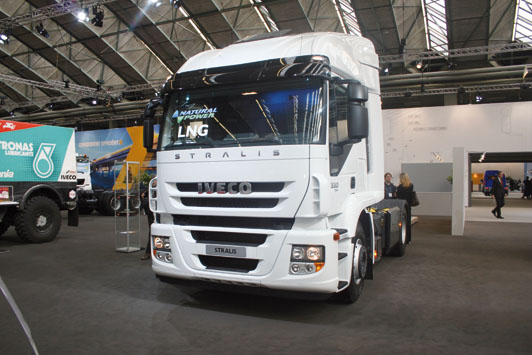 Iveco Stralis LNG, con una reducción drástica en el nivel de emisiones